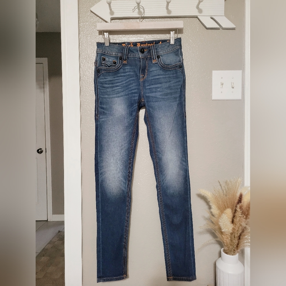 Rock Revival Barby Mid-Rise Skinny Jeans